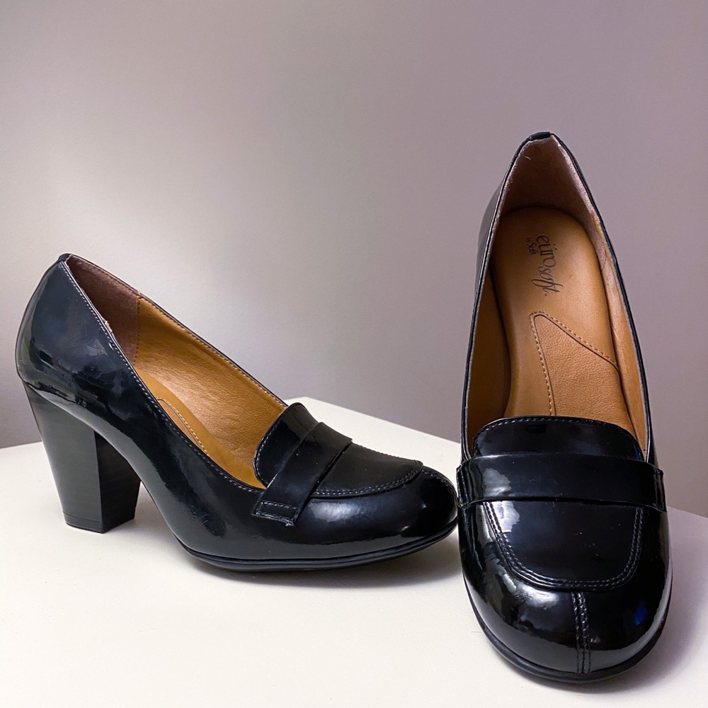 Vintage Loafer Chunky Heel